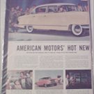 1955 American Motors Nash Ambassador CC 4 dr sedan car ad