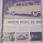 1955 American Motors Nash Ambassador CC 4 dr sedan car ad