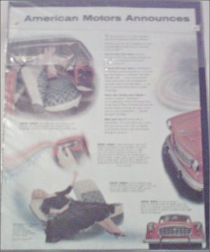 1955 American Motors Rambler 2 dr ht car ad