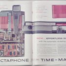 1958 Dictaphone Time-Master Dictation Machine ad