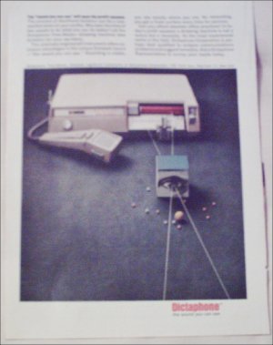 Dictaphone Timemaster Dictation Machine ad