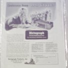 1947 Dictograph Intercom ad