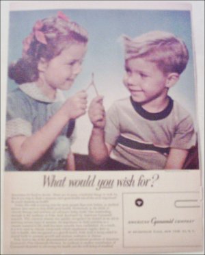 1954 American Cyanamid Company ad