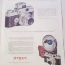 1956 Argus C-4 35 mm Camera ad