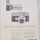 1957 Argus C-44 Color-Slide Camera ad