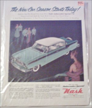 1956 American Motors Ambassador Special 4 dr sedan car ad