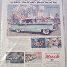 1956 American Motors Nash Ambassador CC 2 dr ht car ad at Disneyland