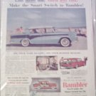 1956 American Motors Rambler 4 dr sedan car ad