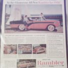 1956 American Motors Rambler 4 dr ht car ad