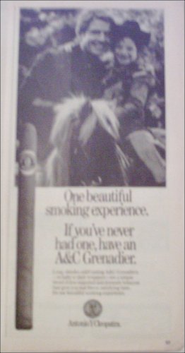 1974 Antonio y Cleopatra Grenadier Cigar ad