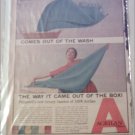Acrilan Blue Blanket ad
