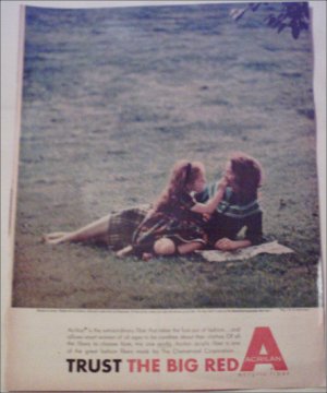 Acrilan Lady and Child ad