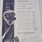 Edison Televoicewriter ad