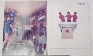 1997 Hewlett Packard Deskjet 722C Printer ad
