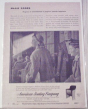 American Seating Company ad