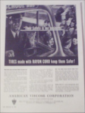 1946 American Viscose Corporation ad
