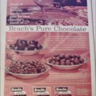 1962 Brachs Chocolate Candy ad