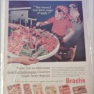 1962 Brachs Halloween Candies ad