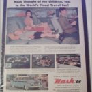 1956 American Motors Nash Ambassador 4 dr sedan car ad