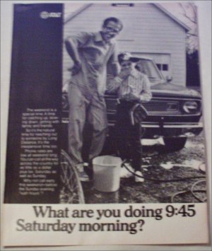 AT&T Saturday ad