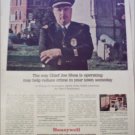1967 Honeywell Automated Security Center ad