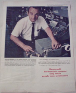 Honeywell Typesetting Automation System ad