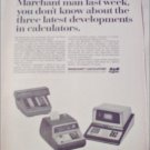 1965 Marchant Calculators ad