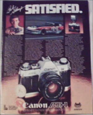 1980 Canon AE-1 Camera ad #2