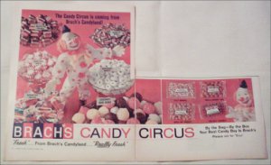 1965 Brachs Candy Circus ad