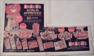 1965 Brach Halloween Candies ad