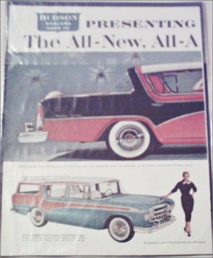 1956 American Motors Rambler Custom 4 dr ht car ad