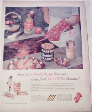 1959 Planters Peanuts ad