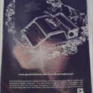 1968 Olivetti Underwood Portable Typewriter Christmas ad