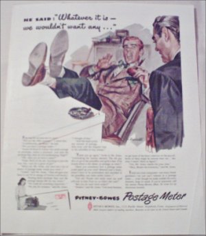 Pitney-Bowes Postage Meter ad #1