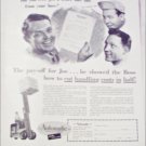 1949 Automatic Electric Truck Forklift ad