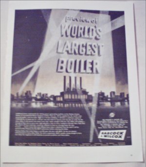 1948 Babcock & Wilcox Company ad