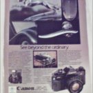 1983 Canon A-1 Camera ad