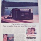 1985 Canon Sprint Camera ad