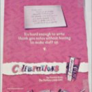 2000 Celebrations Chocolates ad