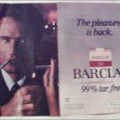 1980 Barclay Cigarette ad