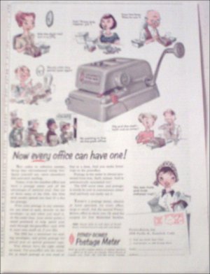 1955 Pitney-Bowes Postage Meter
