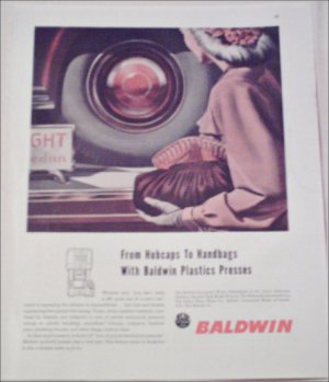Baldwin Plastic Presses ad