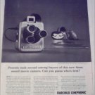 1960 Fairchild Cinephonic Movie Camera ad #2