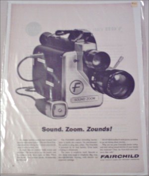 1962 Fairchild 8 mm Movie Camera
