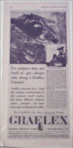 1920 Graflex Camera ad