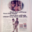 1971 Clarks Gum Halloween ad