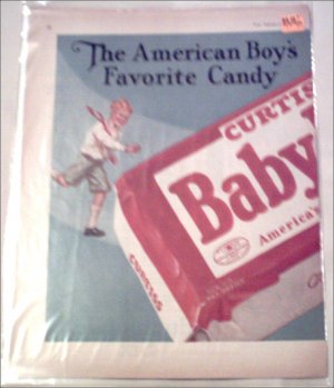 1927 Curtiss Baby Ruth Candy Bar ad