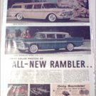 1958 American Motors Rambler & Ambassador Lineup car ad