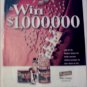2000 Planters Peanuts $1,000,000 Contest ad