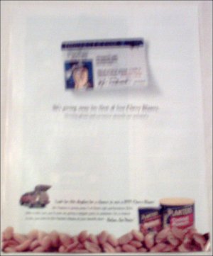 1998 Planters Peanuts Chevy Blazer Contest ad